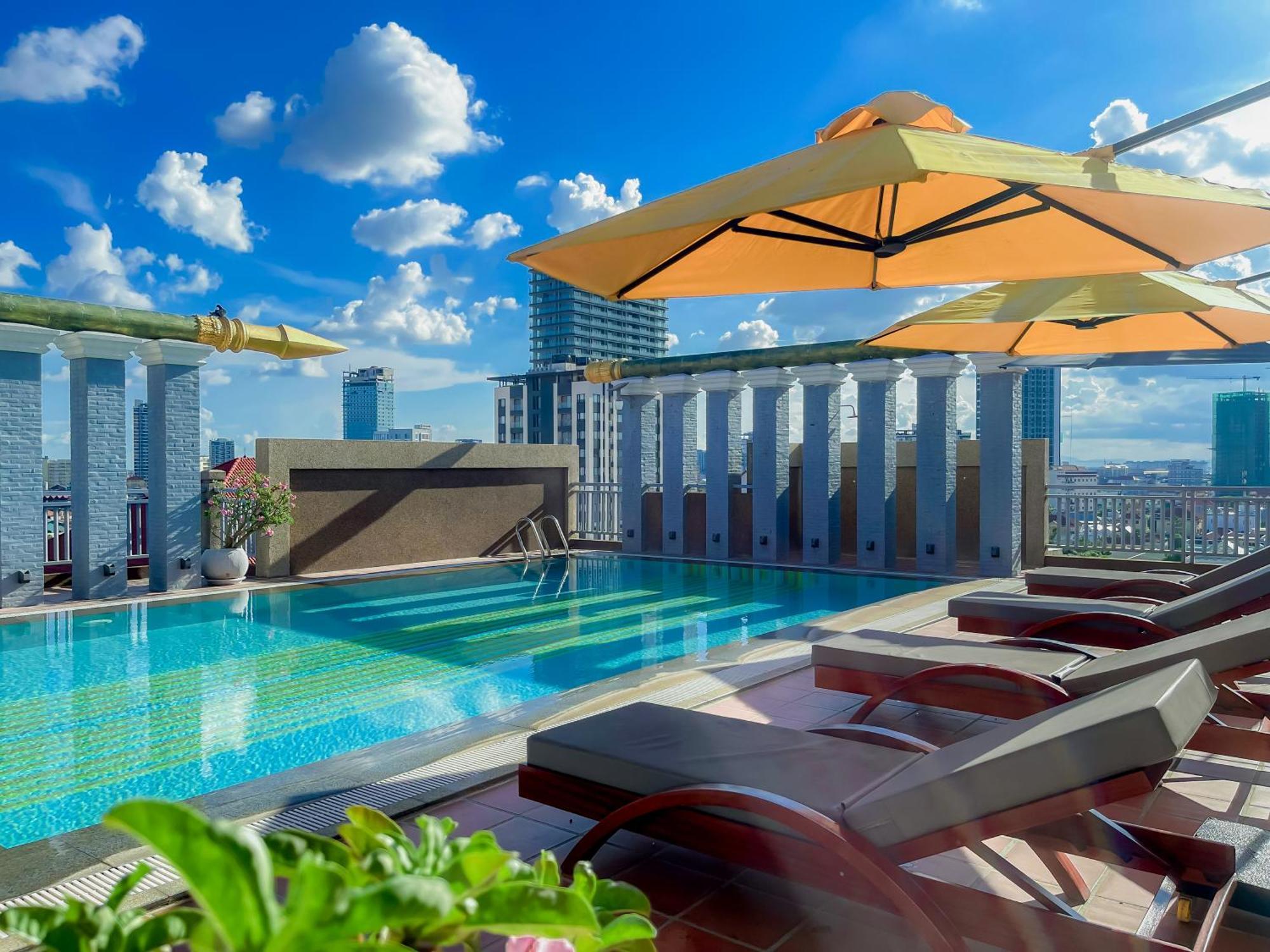 Jaya Suites Hotel พนมเปญ ภายนอก รูปภาพ